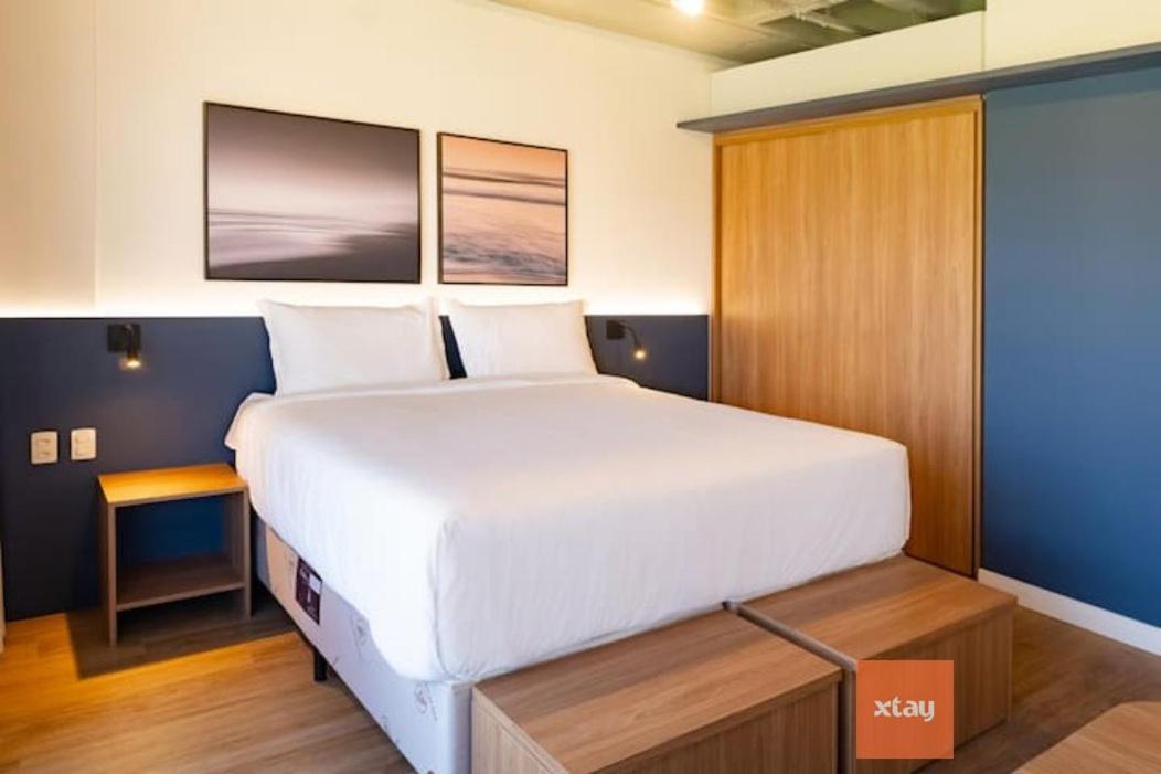 Atrium Studios By Xtay Em Palhoca Bagian luar foto